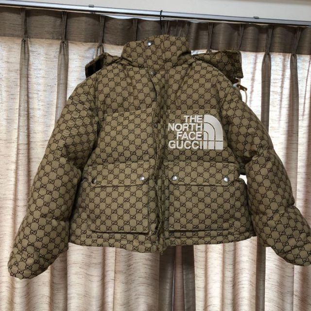絶妙なデザイン Gucci - GUCCIノースフェイス⭐︎コラボダウン 最終