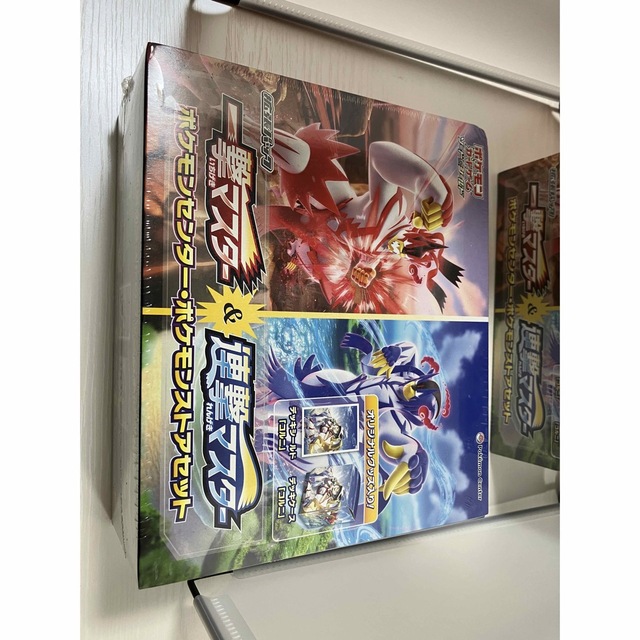 一撃マスター&連撃マスター　ポケモンストアセット　新品未開封　シュリンク付　2箱 エンタメ/ホビーのトレーディングカード(Box/デッキ/パック)の商品写真