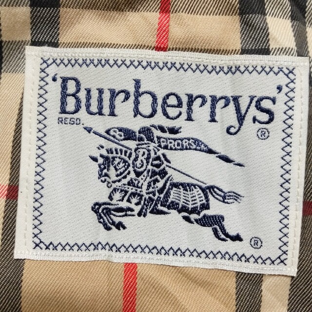 BURBERRY   Burberrys バーバリー ステンカラーコート ノバチェック 白