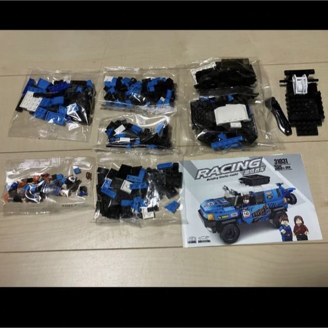 ラスト1 fjクルーザー fj cruiser バイク付きブロック レゴ好きに
