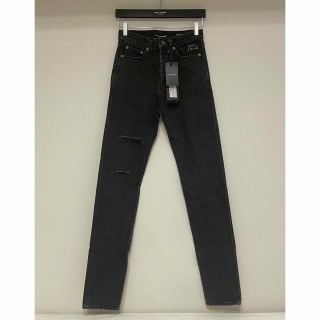 Saint Laurent(サンローラン)の新品☆SAINT LAURENT☆【26】クラッシュスキニーデニムパンツ メンズのパンツ(デニム/ジーンズ)の商品写真