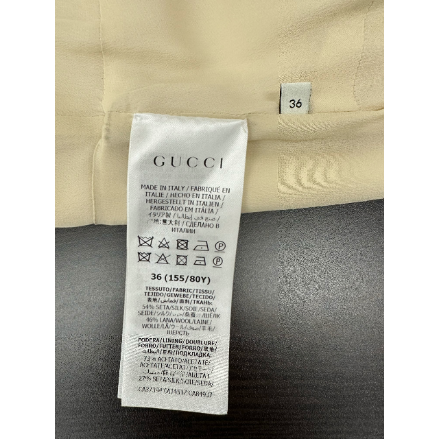 【アルパカ様専用ページ】GUCCI ウールシルク スリーブレスドレス