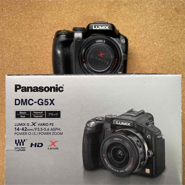 Panasonic DMC-G5X-K レンズキット一眼レフ