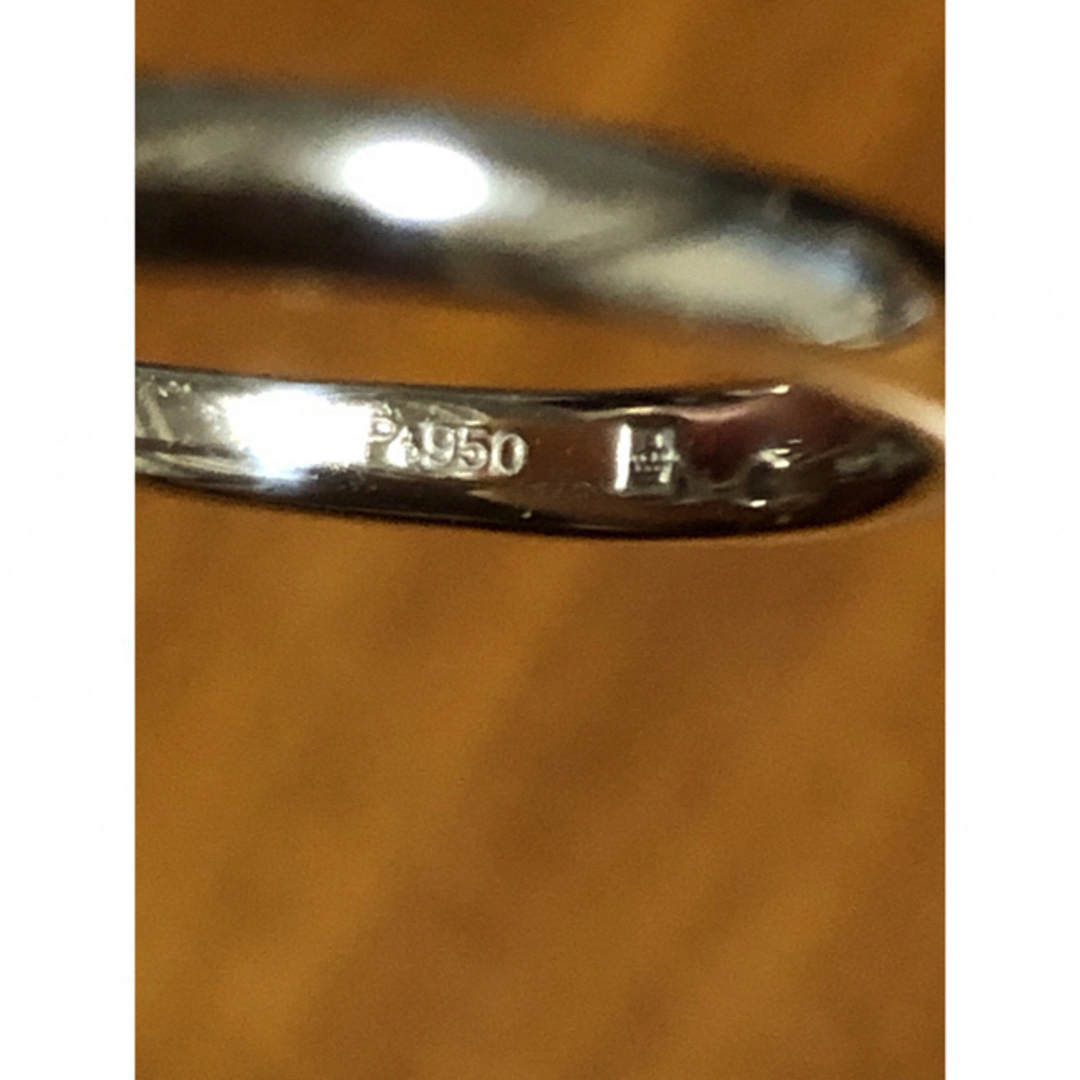 ロイヤルアッシャー　ダイヤモンド　ヘイロー　リング　希少Dカラー レディースのアクセサリー(リング(指輪))の商品写真