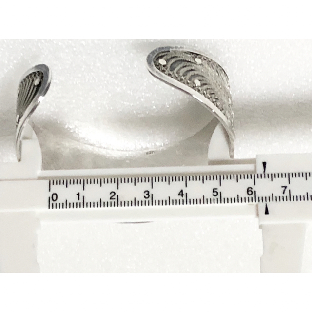 フィリグリー 銀細工 フラワー バングル silver 925 ブレスレット