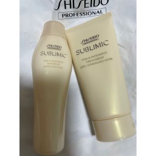 シセイドウ(SHISEIDO (資生堂))のサブリミック　アクアインテンシブ　シャンプートリートメントセット(シャンプー/コンディショナーセット)