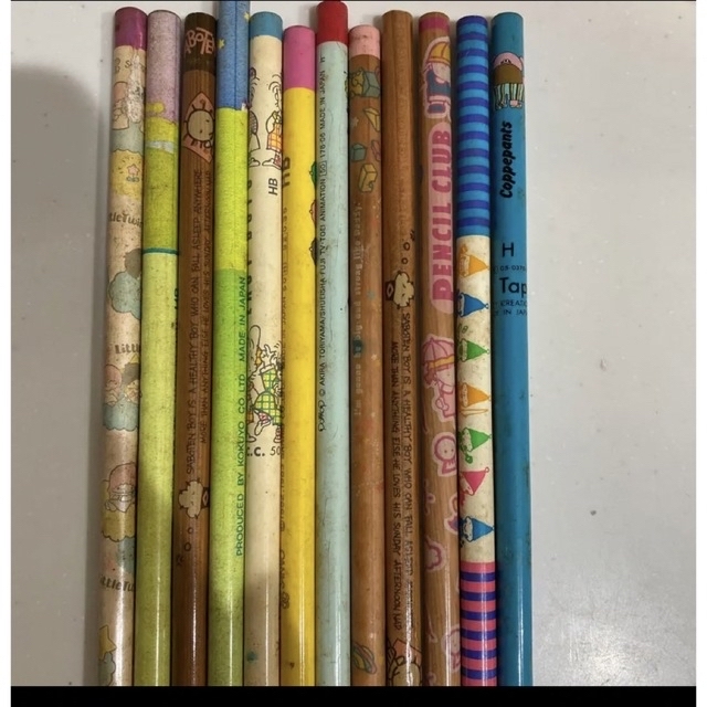 昭和　レトロ　鉛筆　筆記用具　貴重　レア　ペンシルクラブ  ゴロピカドン エンタメ/ホビーのアート用品(鉛筆)の商品写真