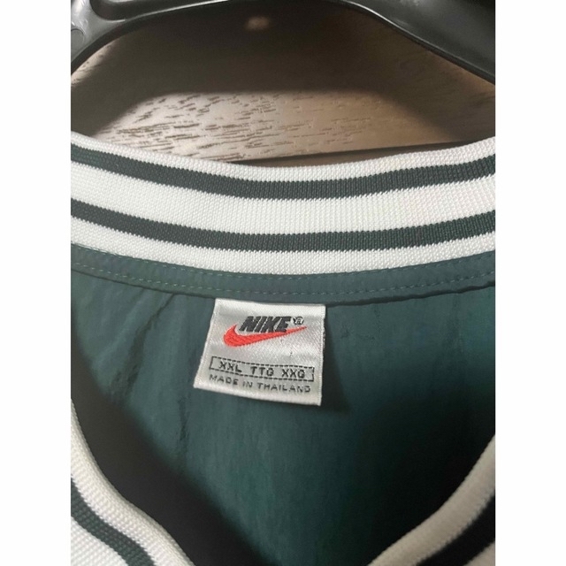 NIKE(ナイキ)の90s NIKE ナイロンジャケットプルオーバー緑 メンズのジャケット/アウター(ナイロンジャケット)の商品写真