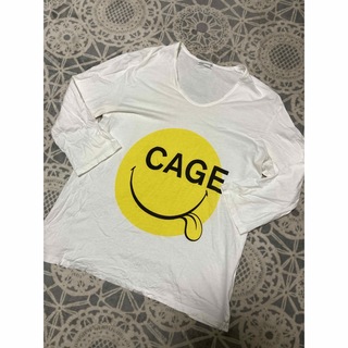 ラッドミュージシャン(LAD MUSICIAN)のLAD MUSICIAN CAGE スマイリー　デザイン　ロンT(Tシャツ/カットソー(七分/長袖))