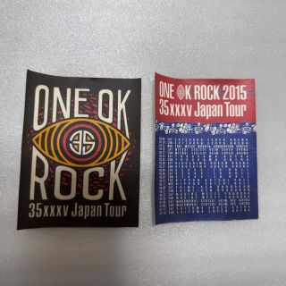 ワンオクロック(ONE OK ROCK)のONE OK ROCK ステッカー(ミュージシャン)