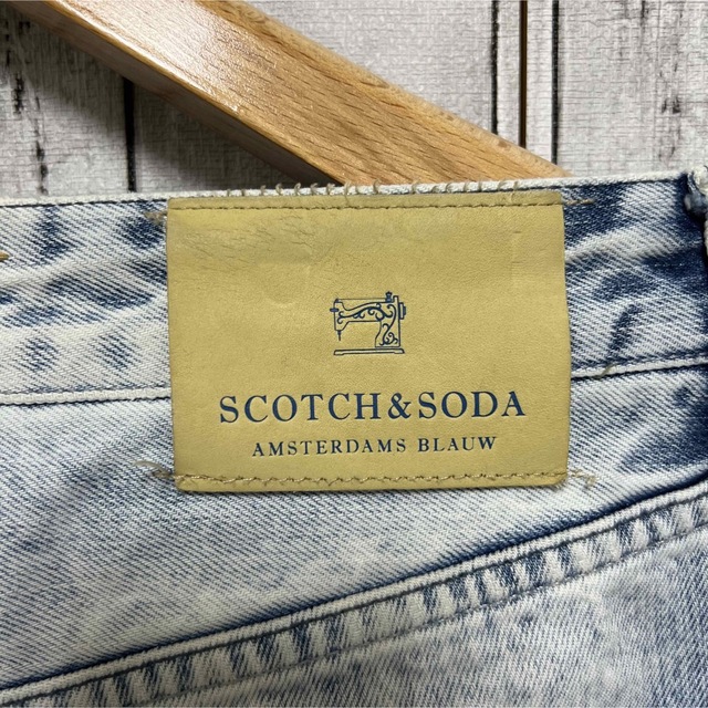 SCOTCHSODA ブリーチ加工デニム！トルコ製！