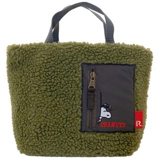 ROOTOTE - スヌーピー 2022新作 バッグ ルートート デリ.ボア カーキの