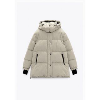 ザラ(ZARA)のzara♡近日購入　フーデットパフジャケット(ダウンジャケット)