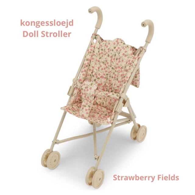 kongessloejd Doll Stroller ◾️Strawberry