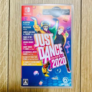 ニンテンドースイッチ(Nintendo Switch)の【美品】　ジャストダンス2020  Nintendo Switch(家庭用ゲームソフト)