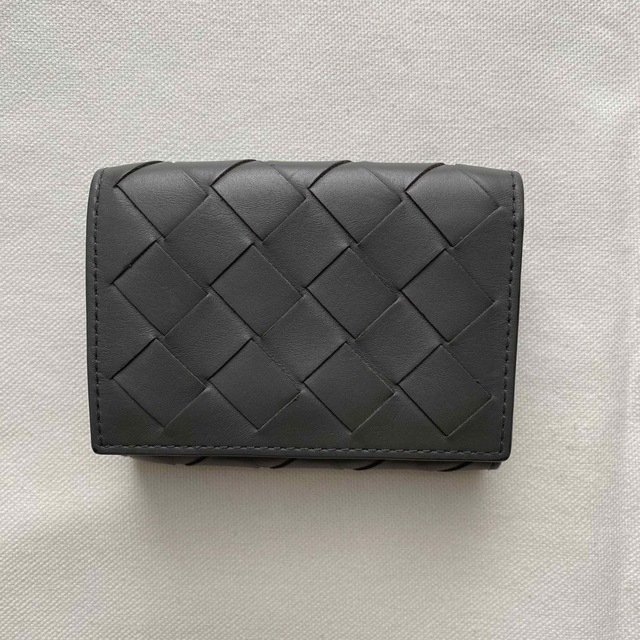 レザーカラーbottega veneta ボッテガ ヴェネタ 三つ折財布