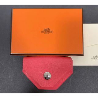 エルメス(Hermes)のエルメス ルヴァン キャトル 小銭入れ コインケース  ローズアザレ D刻印(コインケース/小銭入れ)