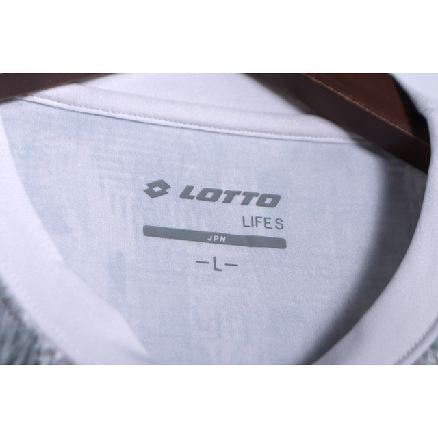lotto(ロット)の⭐️完売⭐️ 新品 LOTTO カッコイイ ボーダー 長袖 Tシャツ L メンズのトップス(パーカー)の商品写真