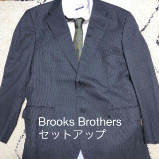 豪奢な Brooks フランネルスーツ ブルックスブラザーズ 1818ライン