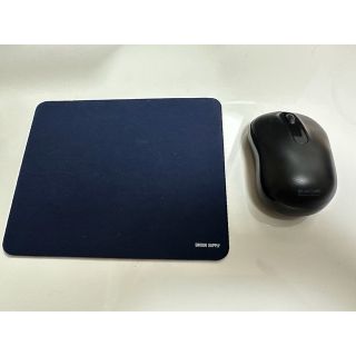 エレコム(ELECOM)の無線マウス+マウスパッド(PC周辺機器)