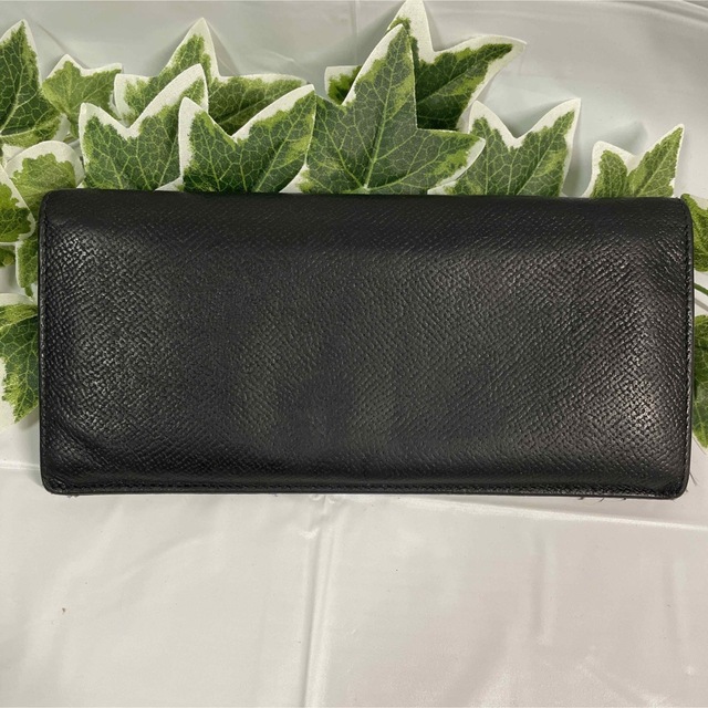 長財布 ブラック 黒 メンズ ワンポイントロゴ メンズのファッション小物(長財布)の商品写真