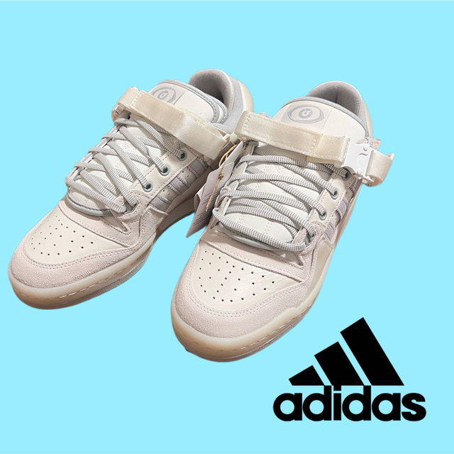 adidas(アディダス)の【最安値】Bad Bunny adidas Forum Low 26.5cm メンズの靴/シューズ(スニーカー)の商品写真