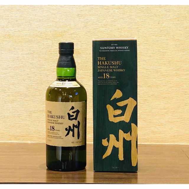 セット送料無料 白州18年 化粧箱17箱セット SUNTORY HAKUSYU - 通販