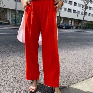 【新品未使用】AMERI 2TUCKS STRAIGHT PANTS