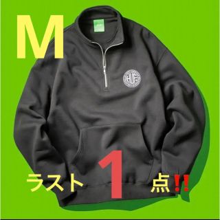 HUF - 【コムドットゆうた着用デザイン】HUF ハーフジップ