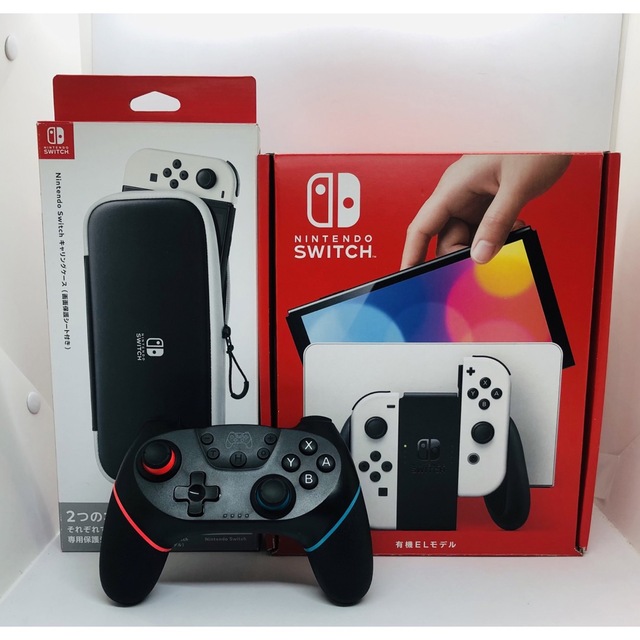 【セット販売】有機ELモデル Switch本体セット（ホワイト）