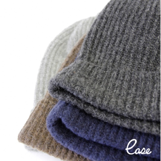 ease　イーズ　ニット帽　ビーニー　キャップ　ニット　beanie メンズの帽子(ニット帽/ビーニー)の商品写真