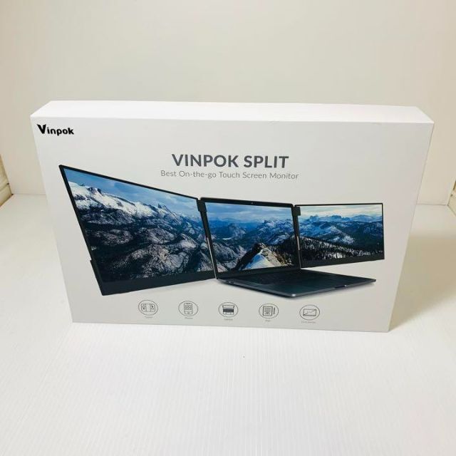 vinpok split モバイル ディスプレイ タッチスクリーン