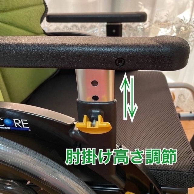 ♿自走式 軽量スリム 便利な多機能 車椅子 [クッション・シートセット