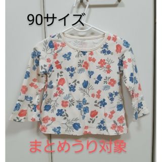 ニシマツヤ(西松屋)の【0373様専用】女の子 花柄 90サイズ(Tシャツ/カットソー)