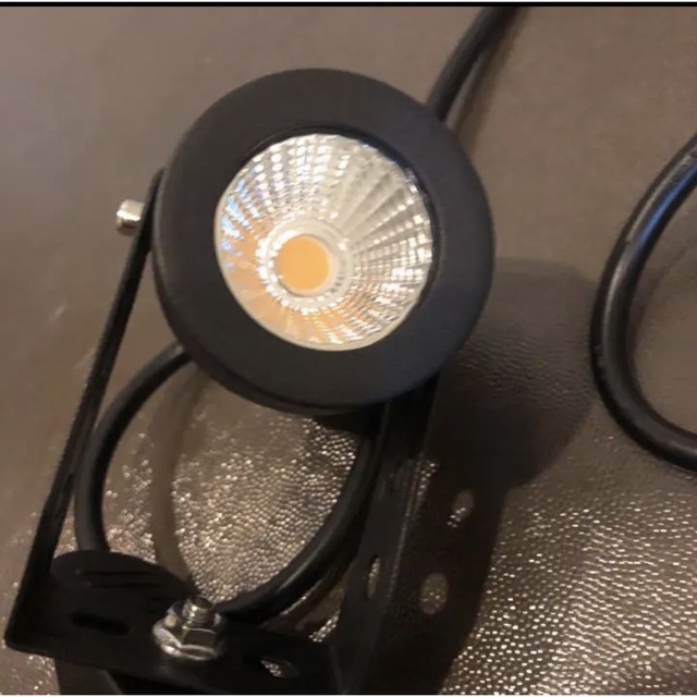 LED防水クリップライト電球色　２個 インテリア/住まい/日用品のライト/照明/LED(その他)の商品写真