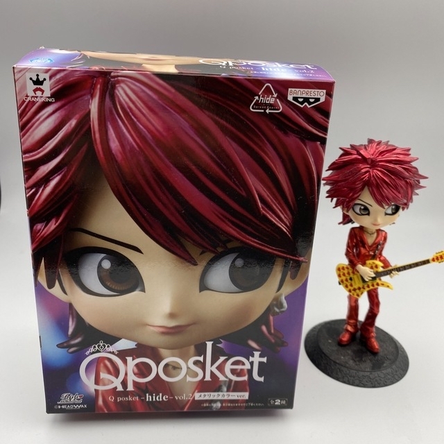 【コメント必須】メタリック qposket  XJAPAN hide フィギュア