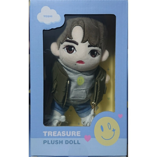 treasure PLUSH DOLL ドール ヨシ トレカ付き - アイドル treasure PLUSH DOLL ドール ヨシ トレカ付き - アイドル
