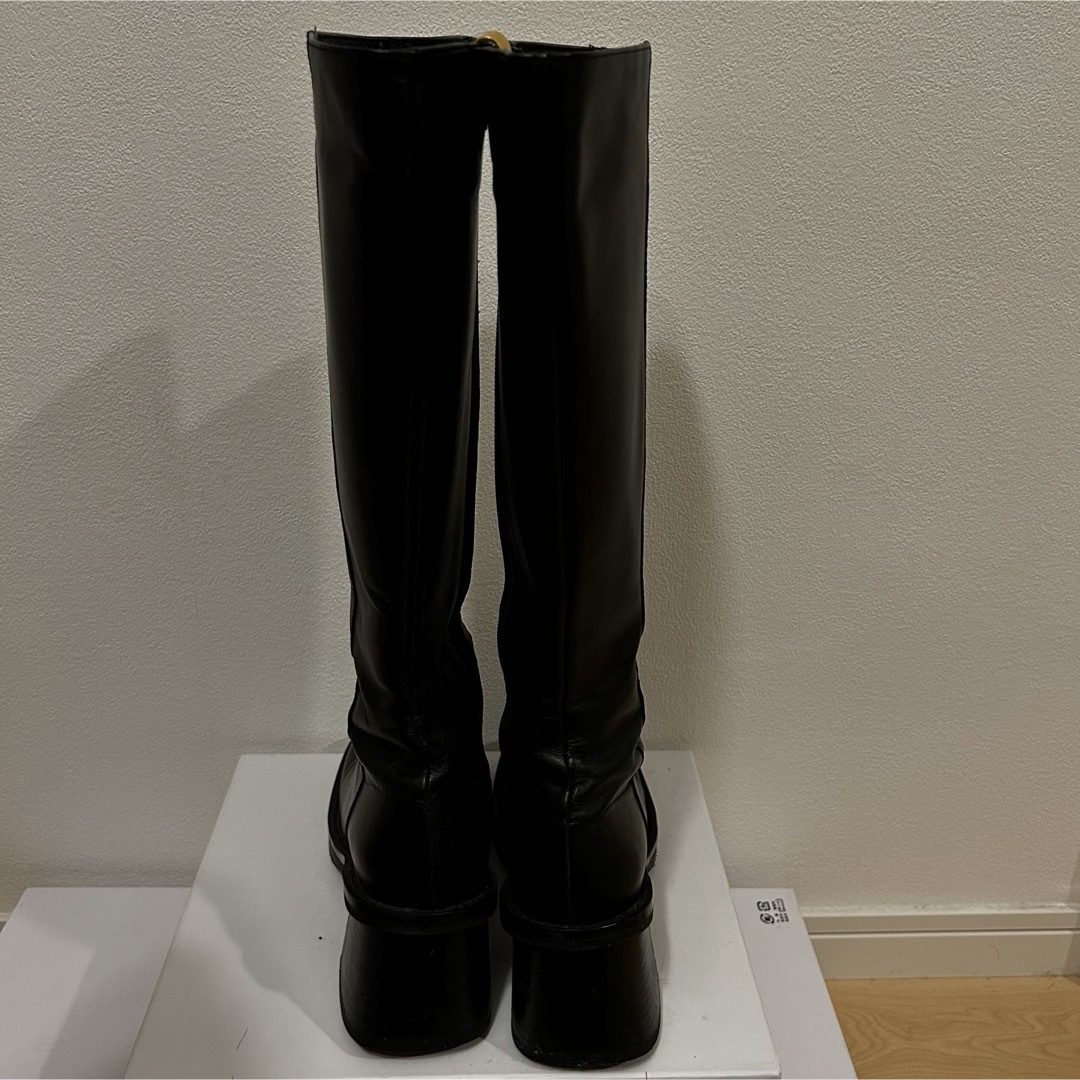 the Virgins UPPER SQUARE BOOTS ベージュ