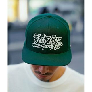 サブサエティ(Subciety)の【GREEN】Subciety/(U)SNAP BACK CAP -EMOTION-(キャップ)