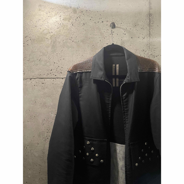 RickOwens DRKSHW FW19 BROTHER jacket - フライトジャケット