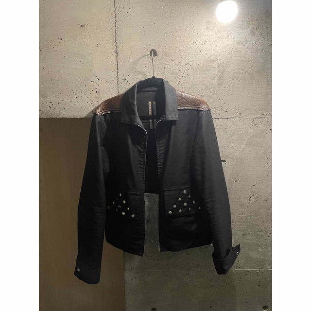 RickOwens DRKSHW FW19 BROTHER jacket - フライトジャケット