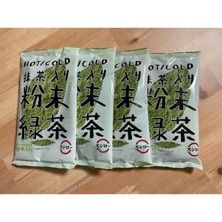 スシロー　抹茶入り粉末緑茶18本入り✖️4袋(茶)
