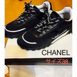 シャネル(CHANEL)の美品　シャネル　chanel スニーカー38(スニーカー)