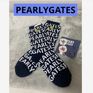 パーリーゲイツ(PEARLY GATES)の新品 パーリーゲイツ 靴下 おまけ付き♡(ウエア)