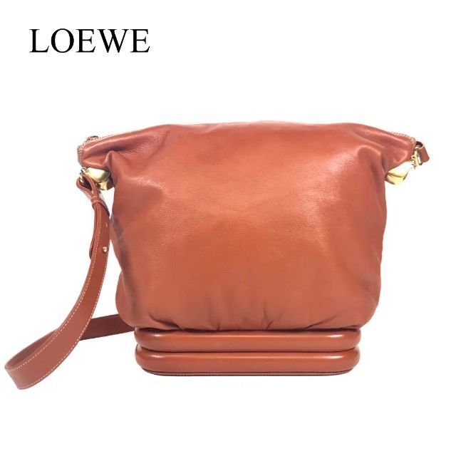 LOEWE ロエベ ボタンチェーン ワンショルダーバッグ【ME600FbNA