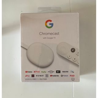 グーグル(Google)の新品未使用　 Chromecast with Google TV  4Kモデル(PC周辺機器)