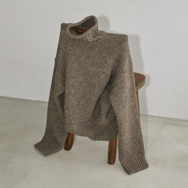 トップスHeavy Turtle Knit