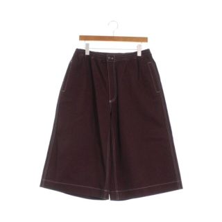 美品 MARNI イタリア製 総柄ショートパンツ ブラウン系 M*AC372