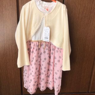 キムラタン(キムラタン)のえるこは様専用⭐️新品　フォーマル　ワンピース　キムラタン  120(ワンピース)