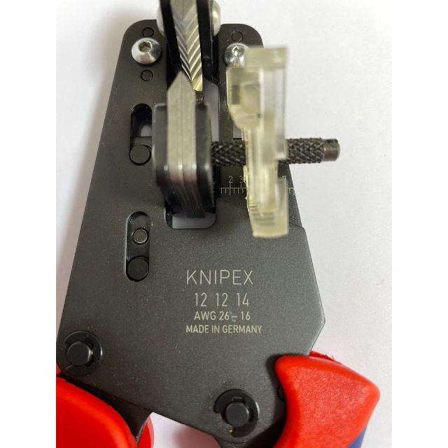 クニペックス KNIPEX 1212-14 ワイヤーストリッパー コンフォートハンドル 1212-14